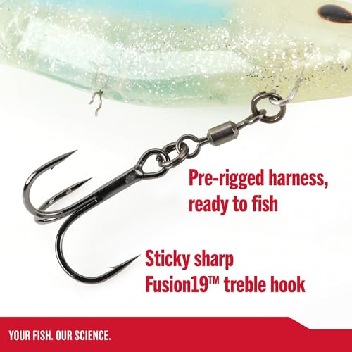 Berkley PowerBait CullShad Fishing Soft Bait - color: Electric Shad, size: 8 in (2.75 oz)