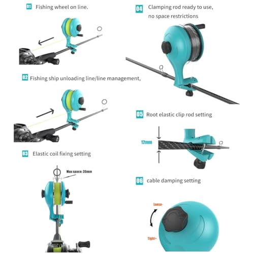 Reel Spooling Station System Spooling Tool Line Spooler Winder Machine