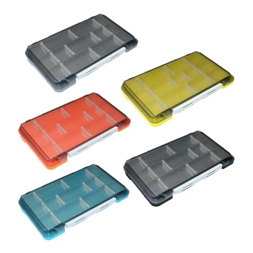 Waterproof Fishing Tackle Box Fish Hook Storage Trags Organizers Box Transparent - color: Blue