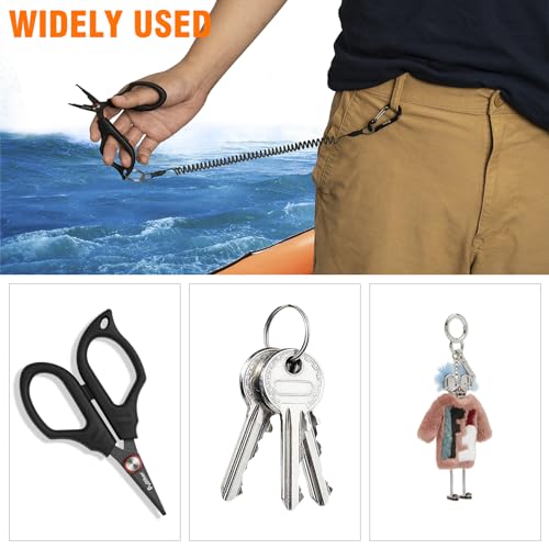 Fishing Coiled Lanyard,Fly Fishing Lanyard