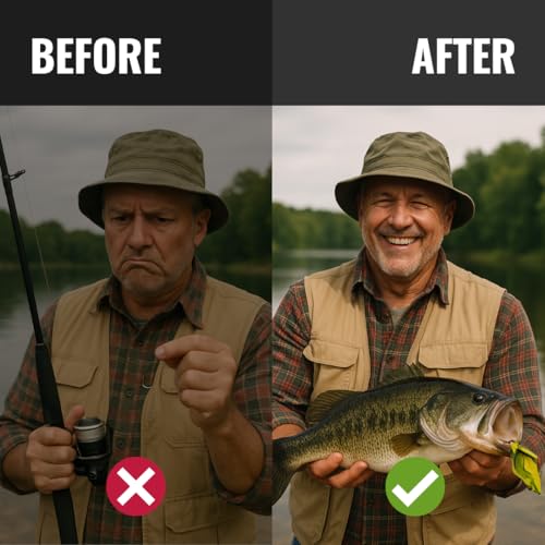 Lunkerhunt - Topwater Fishing Lures for Bass Trout Fishing | Combat Frog Lure for Big Fish | Award Winning Hollow Body Frog Fishing Bait with Weedless Hooks - color: Jungle