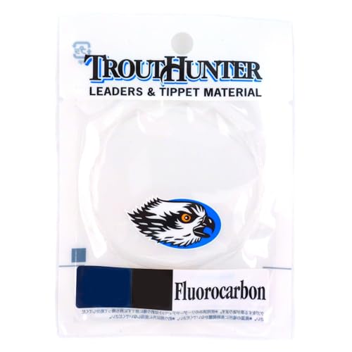 Trouthunter Fluorocarbon Fly Fishing Leader 9' with Perfection Loop - size: 01X
