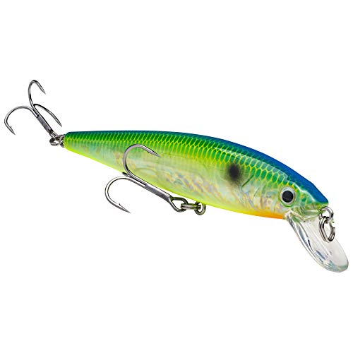 Strike King KVD Jerkbait 2 Hook - color: Citrus Shad, size: 4.5 in, 3/8 oz
