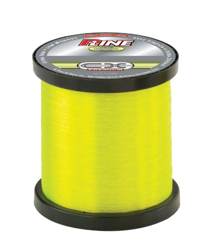 P-Line CX Premium Fishing Line 3000 YD Bulk Spool - color: Fluorescent Green, size: 10-Pound