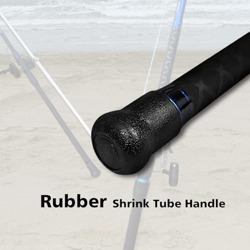 Fiblink Surf Spinning Fishing Rod Carbon Fiber Travel Fishing Rod(9-Feet &11-Feet & 12-Feet & 13-Feet & 15-Feet) - style: 3 Pc - 11' -Cast