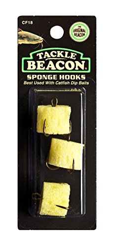 Rod-N-Bobbs® Tackle Beacon® Catfish Sponge Hook Treble Hook (3 Pack) - #4 and #6 Hook Sizes - size: #4