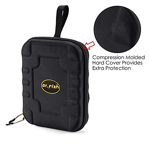 Dr.Fish Soft Bait Binder with Soft Bait Binder Bag Lure Cover Bag Waterproof Tacke Storage Organizer Bag