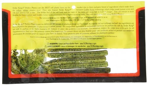 Strike King Zeus Worm Soft Bait - color: 100 - Summer Craw