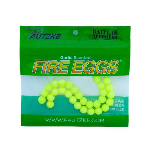 Pautzke Bait FEGG/CHRT: Fire Egg, Chartreuse, 30 Ct