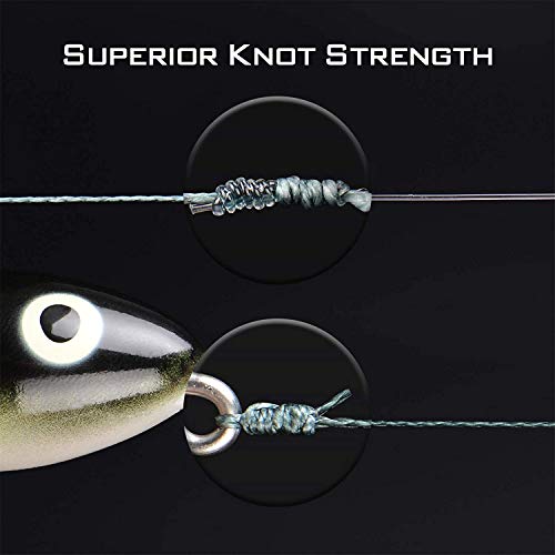 AirFly Super Cast Crabbing Braided Line - 50LB, 328 Yards (300M), Orange - High Strength, Low Memory, Saltwater Fishing Line for Fishing, Crab Trap, Snare