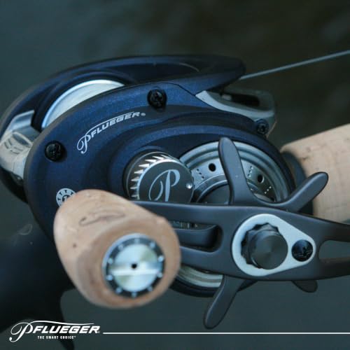 Pflueger President XT Baitcast Low Profile Fishing Reel - style: Right Handed - Hs - Box