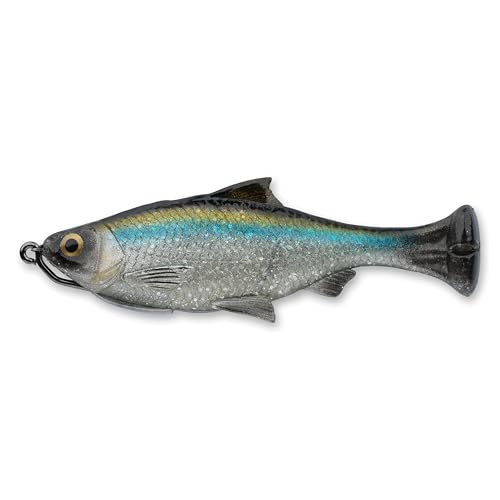 Savage Gear Pulse Tail Shiner Loose Body Fishing Soft Bait - color: Hitch, size: 5 in - 1 1/4 oz
