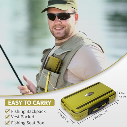 TRUSCEND Complete Fishing Accessories - Tackle Box with Tackle Included, Fishing Hooks, Jig Heads, Sinkers, Weights, Swivels, Snaps, Bobbers, Leaders - Fishing Gear Set for Bass Trout Panfish Walleye - color: A-255pcs Giftable Kit