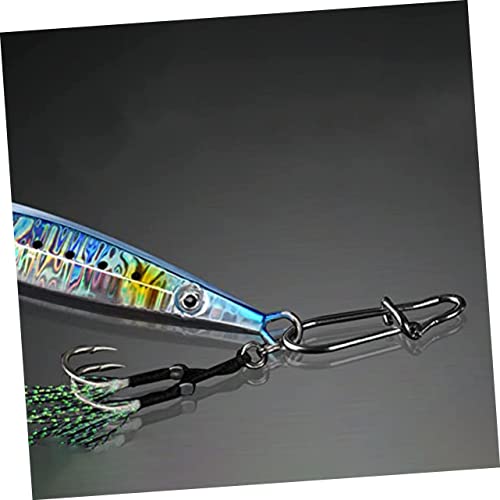Toddmomy Lure Pin Hook Fishing Lure Connector Fishing Tackle Kit Fishing Snaps Clip Fishing Supply Fishing