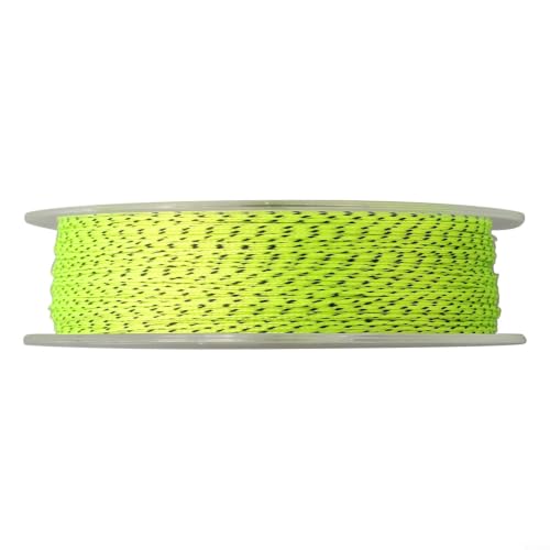 for Braided Fly Line Backing 50m Dacron Fishing Leader with Loop for Trout Bass Salmon Freshwater Saltwater Anglers Strong Low Stretch - size: D