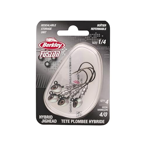 Berkley Fusion19 Hybrid Fishing Jigheads - color: Fish Head, size: 4/0 Hook Size - 1/4 oz