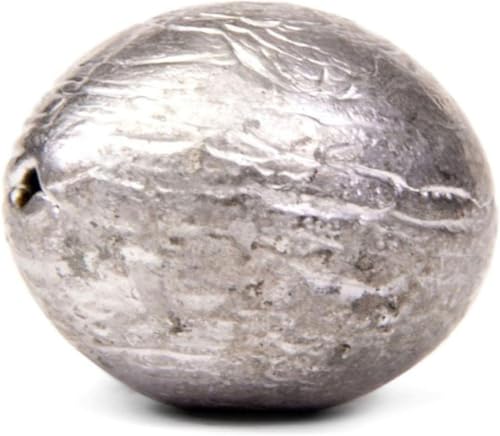 Bullet Weights Egg Sinkers Fishing Weights | Multiple Size Options | Smooth Slip Design for Freshwater & Saltwater | Ideal for Catfish | All Around Sinker for Variety of Fishing Applications - size: 1 1/2 Ounce, 53 Each