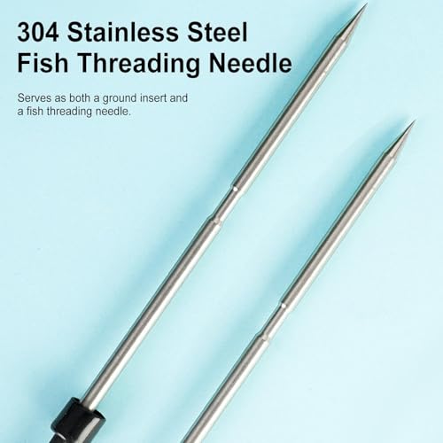 Stringer Fishing Stainless Steel Rust Proof Heavy Duty | Kayak Fishing Wading Stringer for Outdoor Kayak Shore Boat Pier Anglers Fishermen Father - color: 4 meters