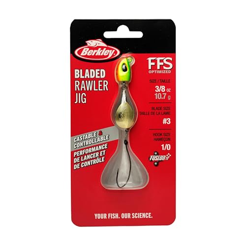 Berkley Bladed Rawler Jig - color: Firetiger, size: 3/8 oz - 1/0 Hook Size