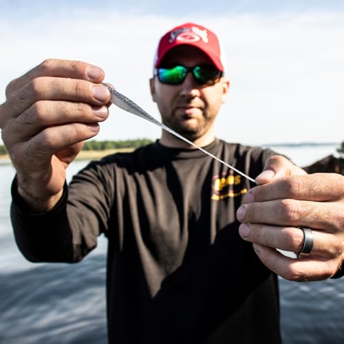 Strike King 3X Z Too Soft Jerkbait Fishing Lure, 5", Salt-Impregnated - color: Gray Glimmer Pearl Belly, size: 5"