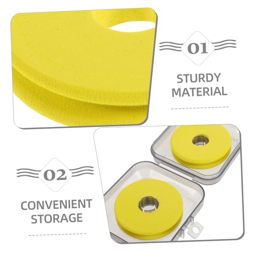 Kisangel Fishing Line Storage Box with Spool Holder for Organizing Fishing Tackle and Accessories Double Sided Design for Easy Classification of Fishing Lines Elegant and Practical