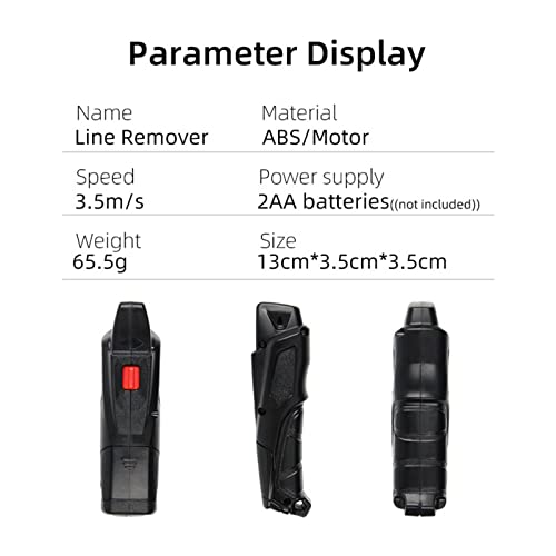 Almencla Electric Fishing Line Remover Fishing Reel Line Spooler Finishing Machine Fish Tool Quickly Disengage Portable Compact Powerful High Speed