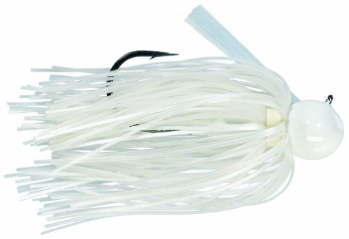 Strike King Tour Grade Football Jig Bait - color: White, size: 0.375 ounce