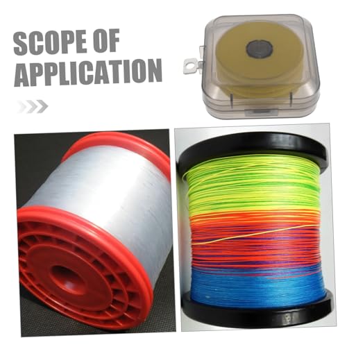 BESPORTBLE Fishing Line Storage Box Spools for Organized Tackle Portable Fishing Line Spool Holder for Anglers