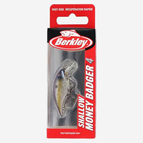 Berkley Shallow Money Badger Fishing Hard Bait - color: Crystal Shad, size: 1 1/2 in - 3/16 oz