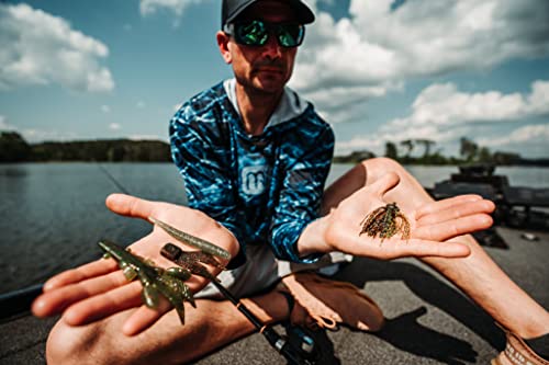 MONSTERBASS Fishing Mystery Box, Bass Fishing Kit - Best Lures Kit, Biggest & Best Tackle Mystery Box for Catching Smallmouth & Largemouth Bass - style: Gold
