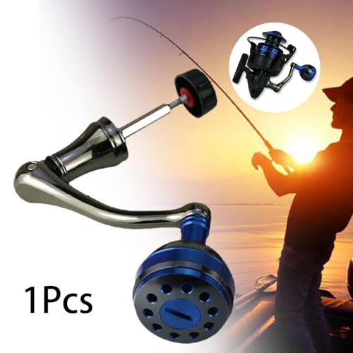 Fishing Reel Handle Rocker Replacement Part Power Reel Handle - color: Blue M