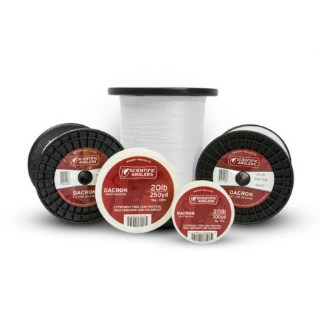 Scientific Anglers Dacron Fly line Backing, White