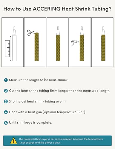 Accering Fishscale DIY Fishing Pole Shrink Wrap (φ20mm, Brown Gold) - color: BrownGold, size: φ20mm, L3.3ft