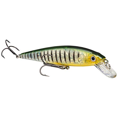 Strike King KVD Jerkbait 2 Hook - color: Phantom Perch, size: 4.5 in, 3/8 oz