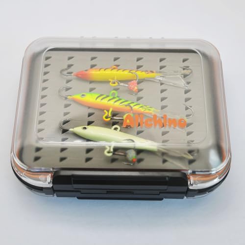 Alichino Ice Fishing Jig Set Ice Fishing Lures Micro Jig Head Hook Set for Panfish, Crappie, Walleye, Perch, Trout, Bluegill - color: 5pcs Balance Ice Lure Set