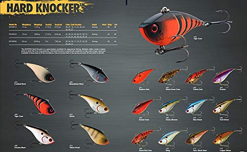 Booyah Hard Knocker Bass Fishing Crankbait Lure - color: Blue Shiner