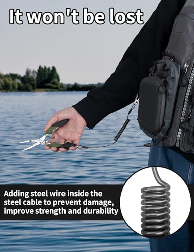 Fishing Split Ring Pliers, Stainless Steel Fishing Tool