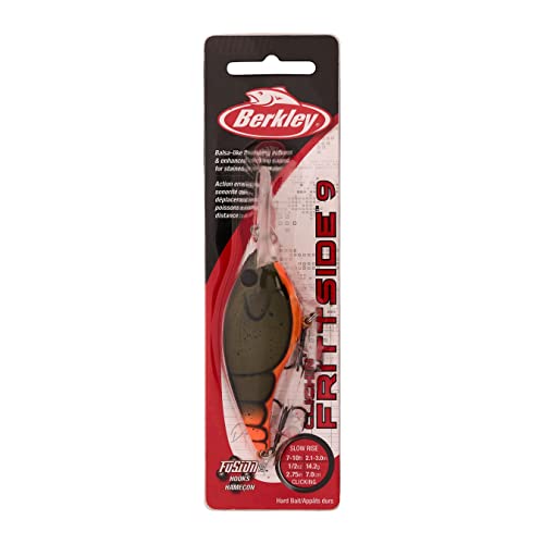 Berkley Clickin' Frittside Hard Bait - color: Firetail Green Craw, size: 2 3/4in - 1/2 oz