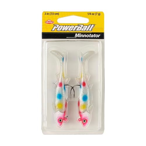 Berkley PowerBait Minnotator Fishing Soft Bait - color: Wonderbread, size: 3 in - 1/4 oz