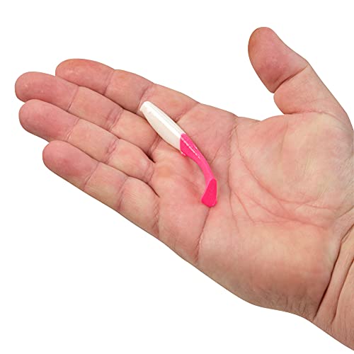 Berkley Gulp! Paddleshad Fishing Soft Bait - color: Pearl White/Pink, size: 3"