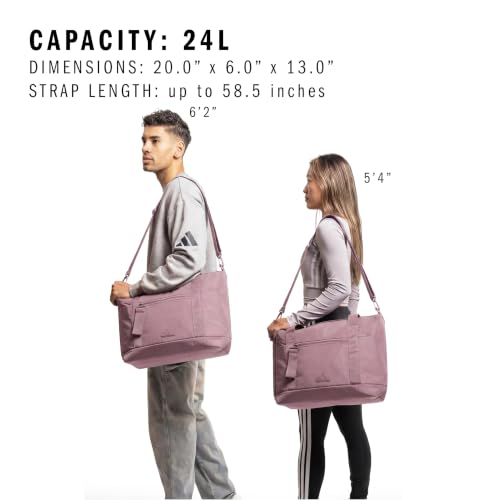 adidas All Me Tote - color: Magic Mauve Purple