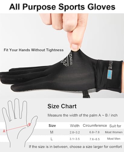SUJAYU Full Finger UV Protection Gloves - Women & Men, Thin Fishing, Hiking, Cycling, Driving, Gym Gloves - color: White, size: Large