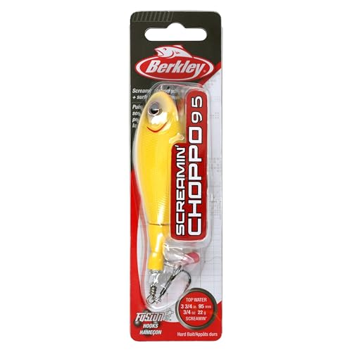 Berkley Screamin' Choppo - color: Yellow Bone, size: 3 3/4 in - 3/4 oz