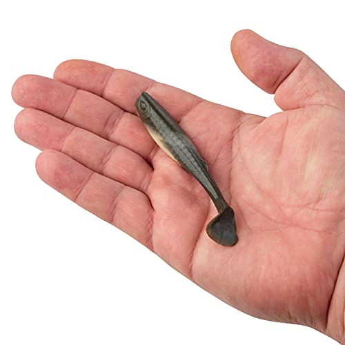 Berkley Gulp! Paddleshad Fishing Soft Bait - color: Arkansas/Glow, size: 4"