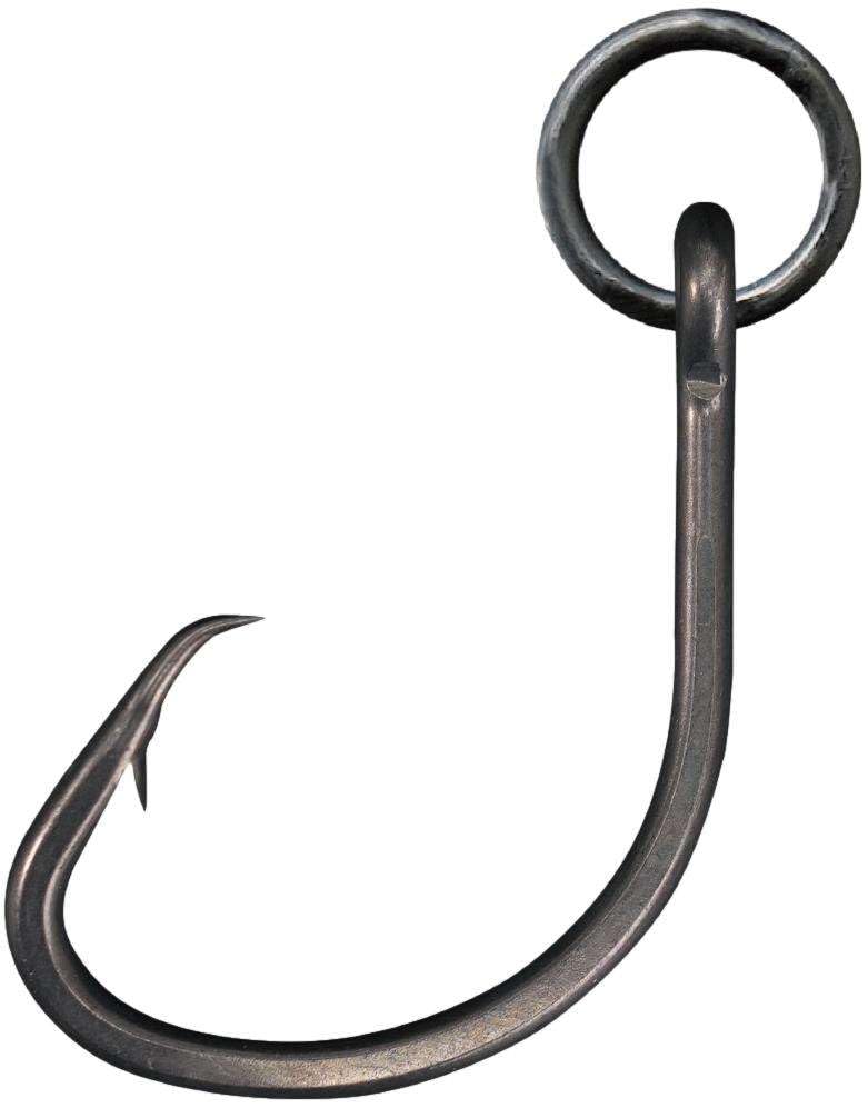 BKK Ringed MUTSU Circle Heavy-SS Hook | 25-Pack | 3X | Saltwater Super Slide Coating | Hyper Carbon Steel | Forged Shank | Needle Point - size: 2#