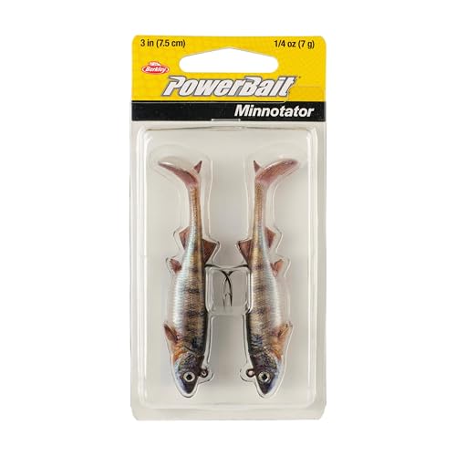 Berkley PowerBait Minnotator Fishing Soft Bait - color: HD Bluegill, size: 3 in - 1/4 oz