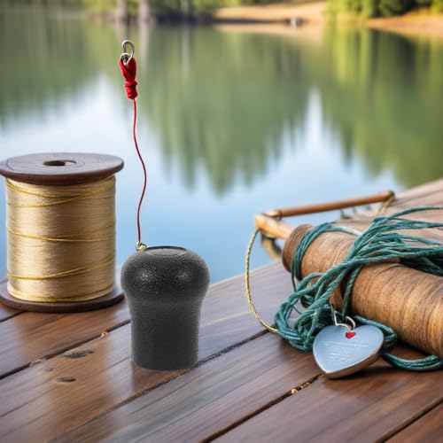 2pcs Rubber Fishing Rod Butt Cap, 7/8" 22mm End Protector Cap for DIY Fishing Rod Building and Repairs, Non-Slip End Cushion, Fish Pole Holder Accessory
