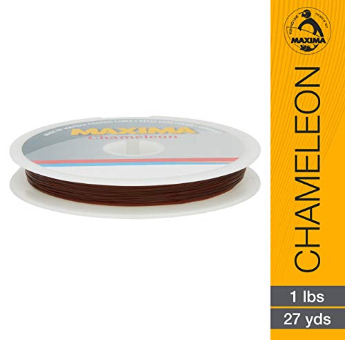 Maxima Fishing Line Leader Wheel - style: Chameleon, 1-pound/27-yard