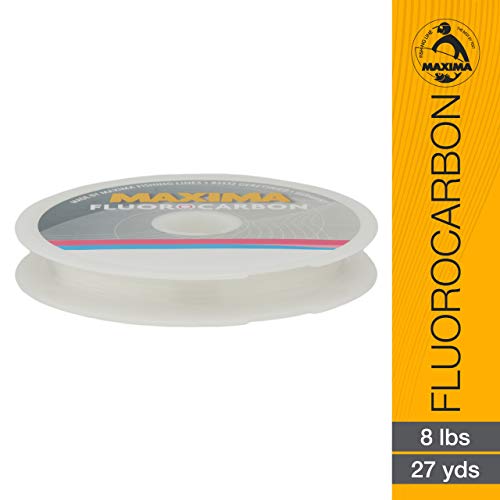 Maxima Fishing Line Leader Wheel, Fluorocarbon - style: Fluorocarbon, 8-pound, 27-yard