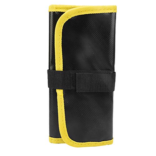 Fishing Tackle Bags,Soft Side Fishing Tackle Box Storage Bag,Compact Fishing Tackle Bag,Fishing Tackle Storage Bag Portable Lure Tool Fishing Gear Accessories Protective Bag(Yellow)